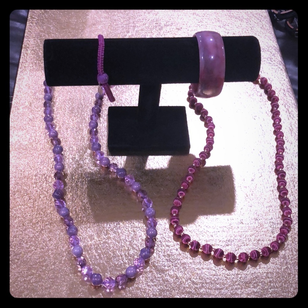 Purple Jewelry Lot